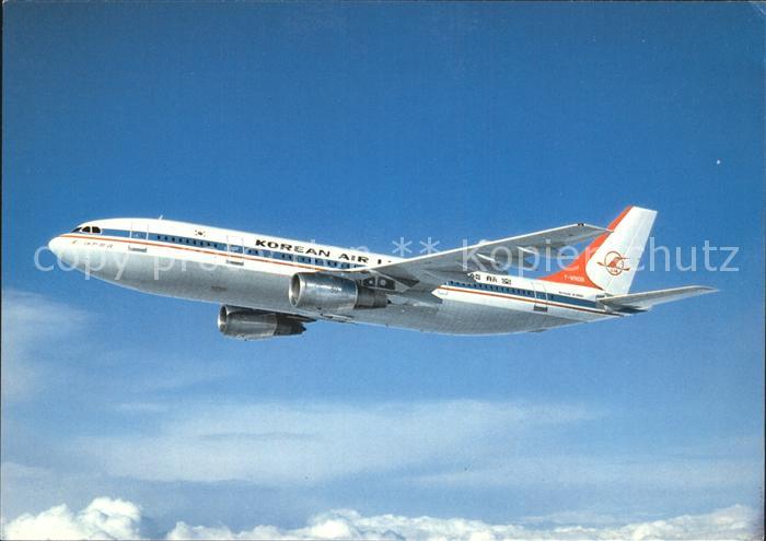 Flugzeuge Zivil Korean Air Lines Airbus A300