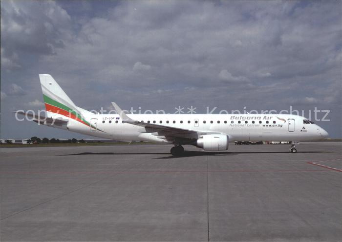 Flugzeuge Zivil Bulgaria Air EMB-190 LZ-SOF c/n 1900049