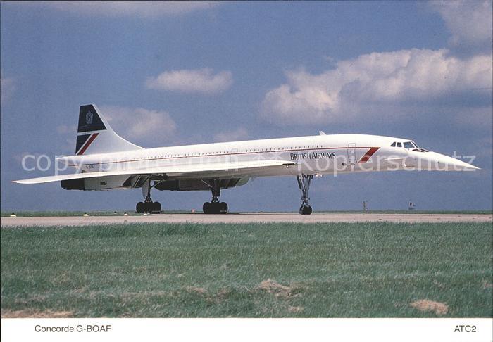 Flugzeuge Zivil British Airways Concorde G-BOAF