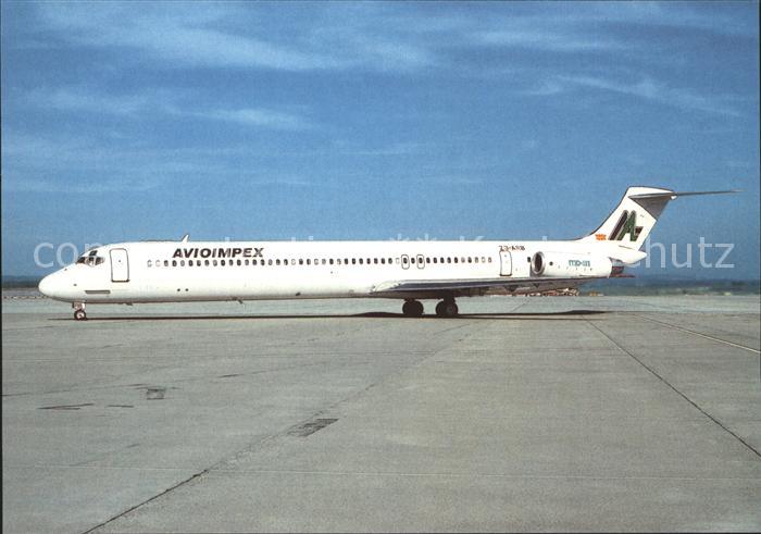 Flugzeuge Zivil Avioimpex McDDouglas MD-81 Z3-ARB cn 48