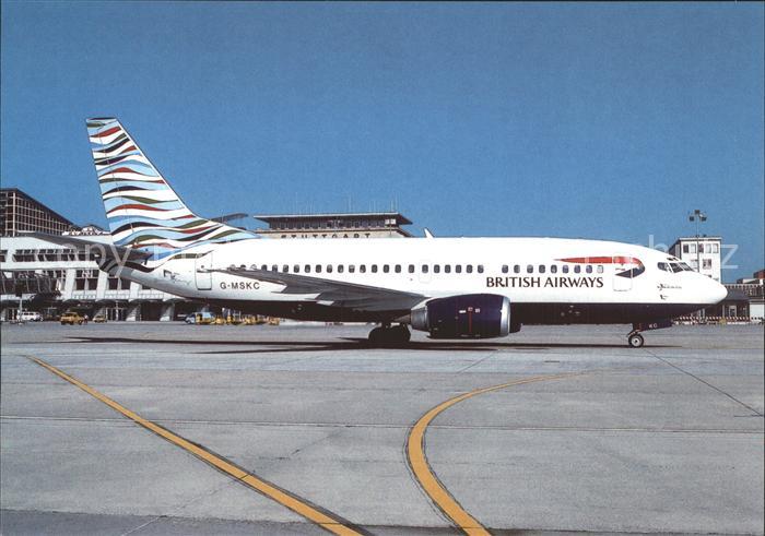 Flugzeuge Zivil British Airways Boeing 737-5L9 G-MSKC c