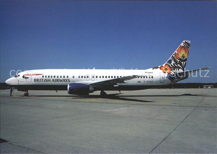 Flugzeuge Zivil British Airways Boeing 737-400 G-DOCF