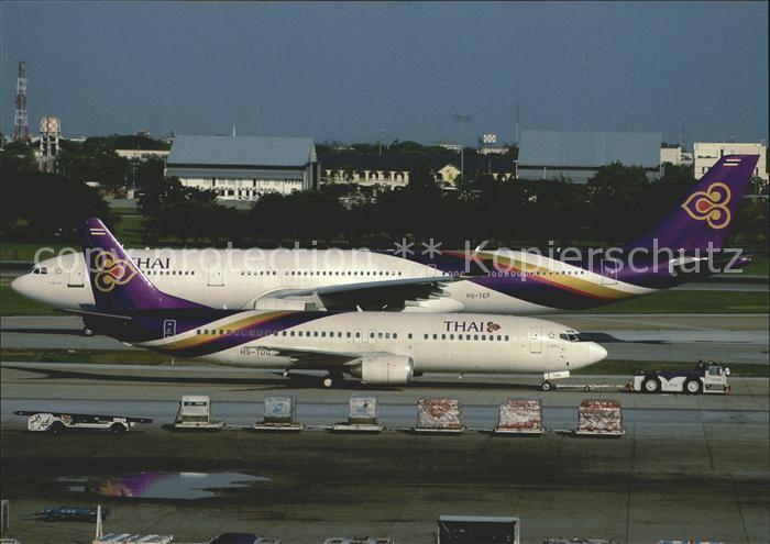 Flugzeuge Zivil Thai Airways Boeing 737-4D7 HS-TDG Cn 2