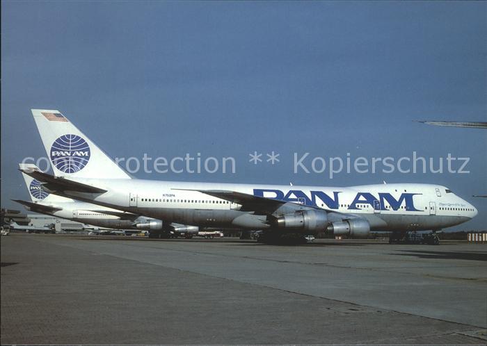 Flugzeuge Zivil Pan Am Boeing 747-121 N753PA Cn19657