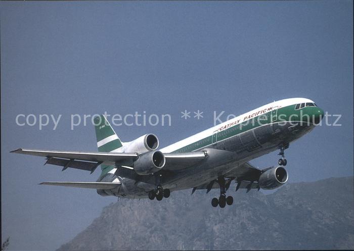 Flugzeuge Zivil Cathay Pacific Lockheed L-1011-1 Trista