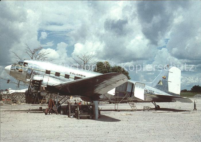 Flugzeuge Zivil Aliansa Colombia McDDouglas DC-3C HK-33