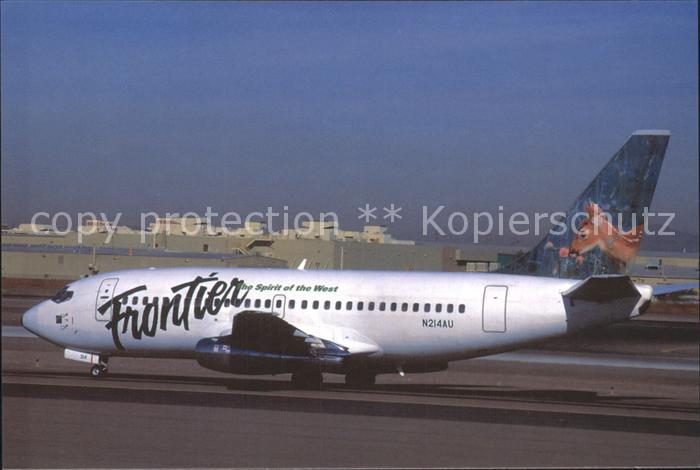 Flugzeuge Zivil Frontier Fawn Boeing 737-201 N214AU c/n 20214/172