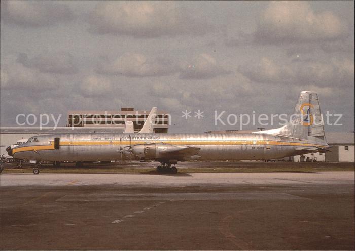 Flugzeuge Zivil LASA CL-44D HK-3148X