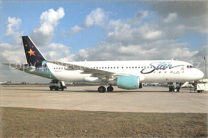 Flugzeuge Zivil Star Europe A320-214 F-GRSD C/N 653