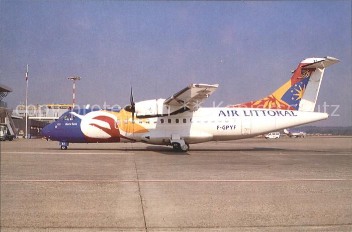 Flugzeuge Zivil Air Littoral ATR 42/512 F-GPYF c/n 495