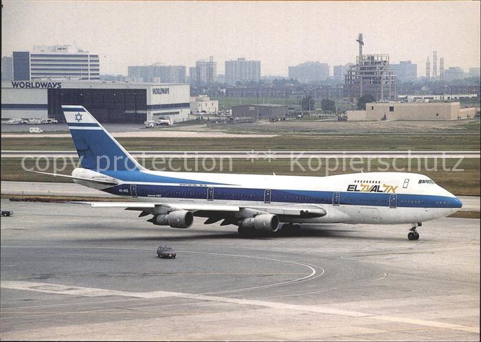 Flugzeuge Zivil EL AL Boeing 747-258C c/n 21190/272