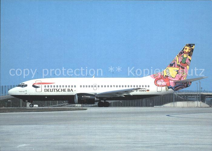 Flugzeuge Zivil Deutsche BA Boeing 737-31S D-ADBQ cn 29099