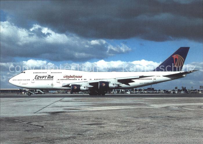 Flugzeuge Zivil Egypt Air Boeing 747-366 SU-GAL c/n 21161