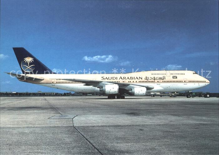Flugzeuge Zivil Saudi Arabian Boeing 747-368 HZ-AIO cn
