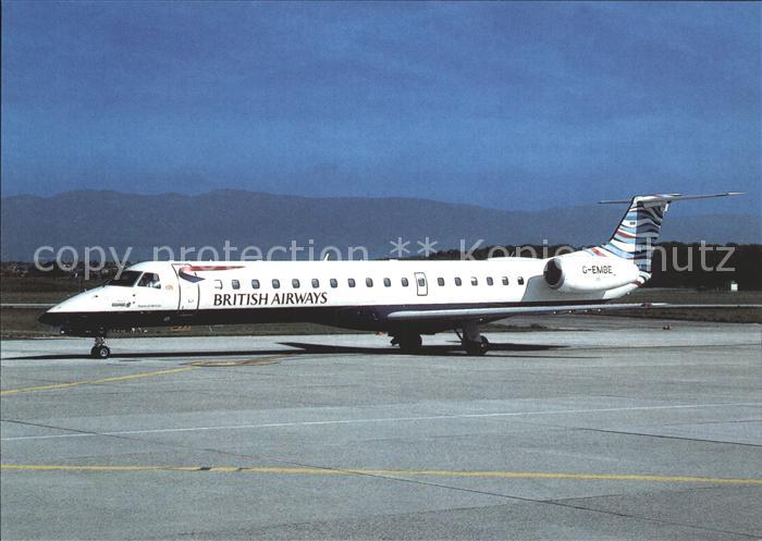Flugzeuge Zivil British Airways Embraer RJ145EU G-EMBE cn 145042