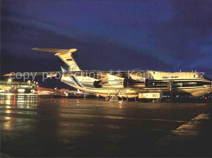 Flugzeuge Zivil Volga-Dnepr Airlines Ilyushin 76T RA-76758