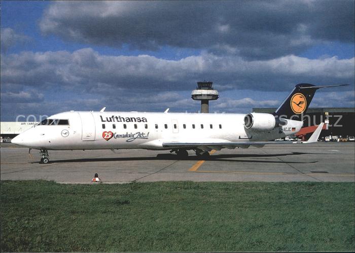 Lufthansa CityLine Canadair Regional Jet 100LR D-ACJC c/n 7130
