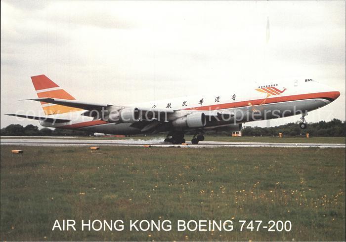 Flugzeuge Zivil Air Hong Kong Boeing 747-200
