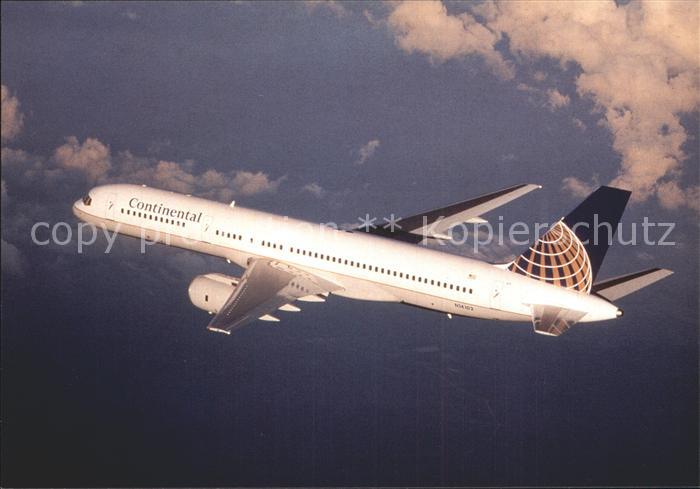 Flugzeuge Zivil Continental Airlines Boeing 757