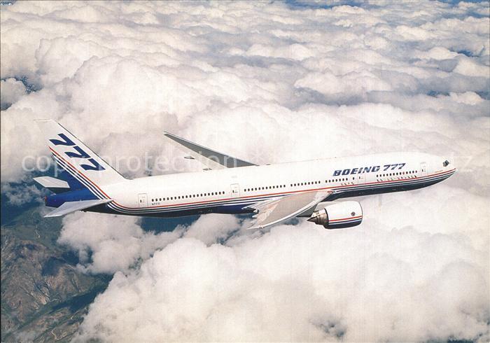 Flugzeuge Zivil Pratt & Whitney Boeing 777-200