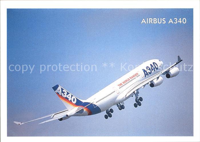 Flugzeuge Zivil The World Ranger Airbus A340