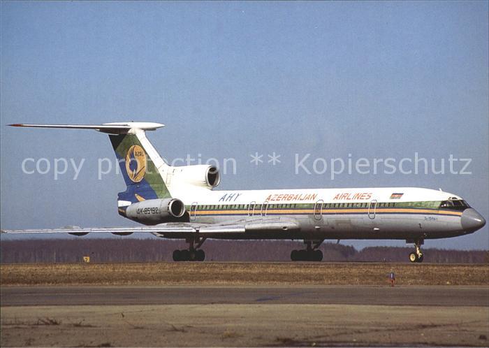 Flugzeuge Zivil Azerbaijan Airlines TU-154B-1 4K-85192