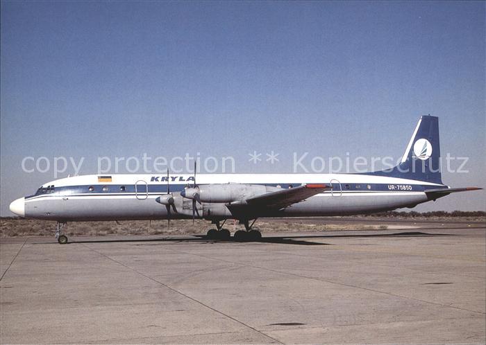 Flugzeuge Zivil Kryla IL-18V UR-75850 c/n 185008503