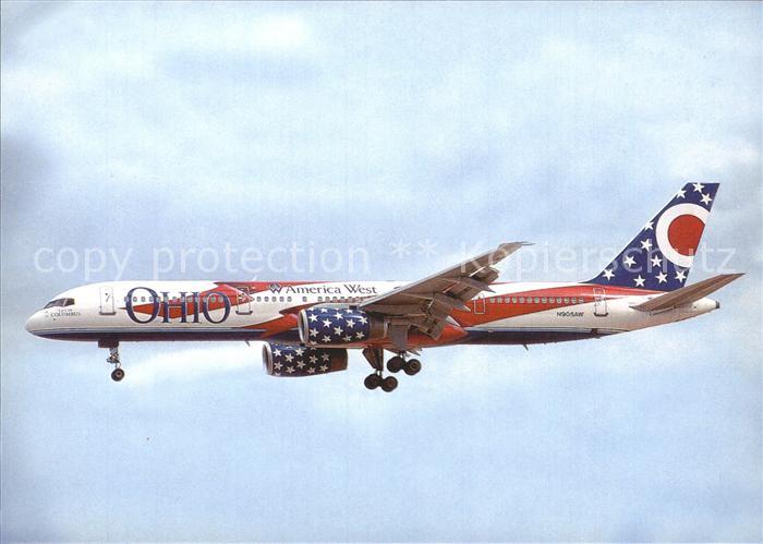 Flugzeuge Zivil America West Airlines B-757-2S7 N905AW c/n 23567/97