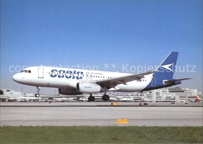 Flugzeuge Zivil Saeta A-320-232 HC-BUI c/n 0527