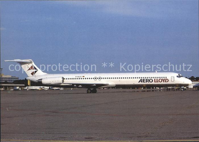 Flugzeuge Zivil Aero Lloyd MD-83 D-ALLD c/n 49402