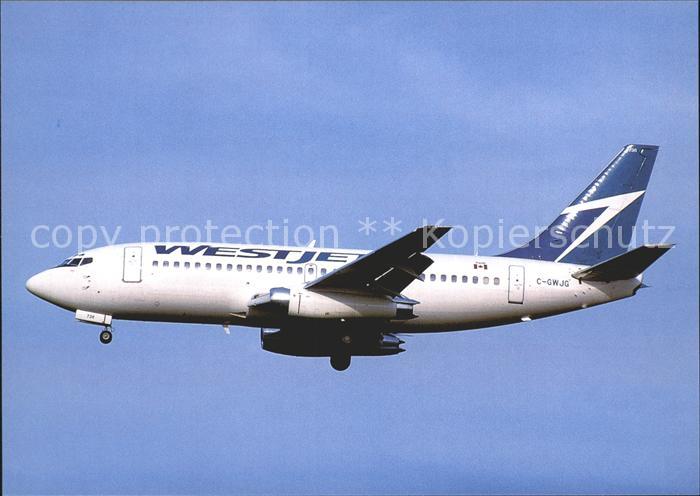 Flugzeuge Zivil Westjet Airlines B-737-275 C-GWJG c/n 20670