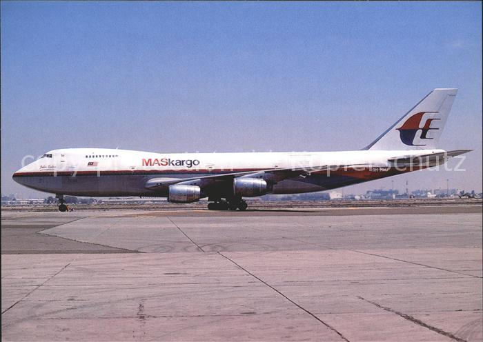 Flugzeuge Zivil MASkargo B-747-236B 9M-MHJ c/n 22442