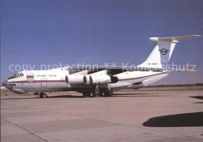 Flugzeuge Zivil Atlant Soyuz IL-76TD RA-76367