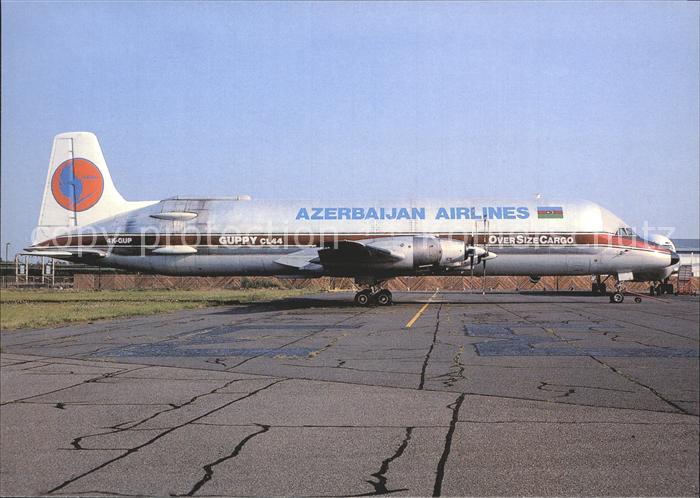 Flugzeuge Zivil Azerbaijan Airlines CL-44-0 Guppy 4K-GUP c/n16