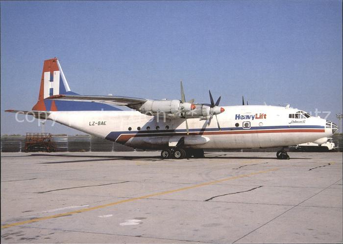 Flugzeuge Zivil Heavylift AN-12BP  LZ-BAE c/n 402001