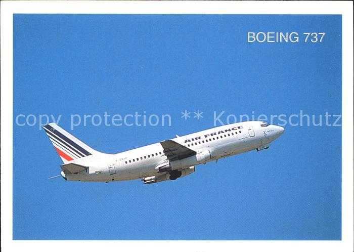 Flugzeuge Zivil Air France Boeing 737