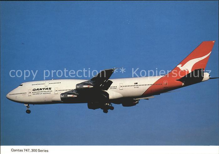 Flugzeuge Zivil Qantas 747 300 Series