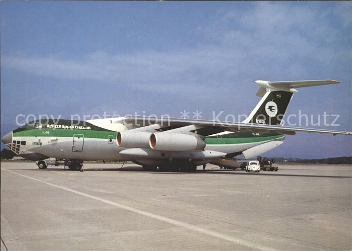 Flugzeuge Zivil Iraqi Airways Ilyushin 76T YI-AIK