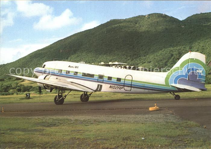 Flugzeuge Zivil Aero Virgin Islands MDC Douglas DC-3-201D N102AP c/n 2257