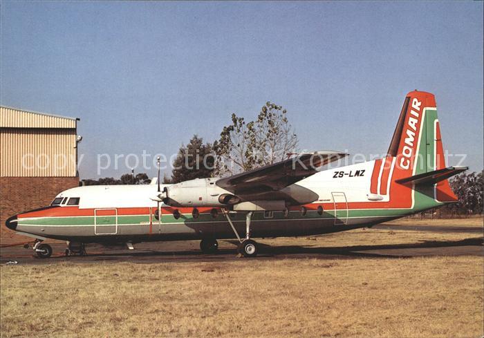 Flugzeuge Zivil Comair Fokker F-27-200 ZS-LMZ cn 10227