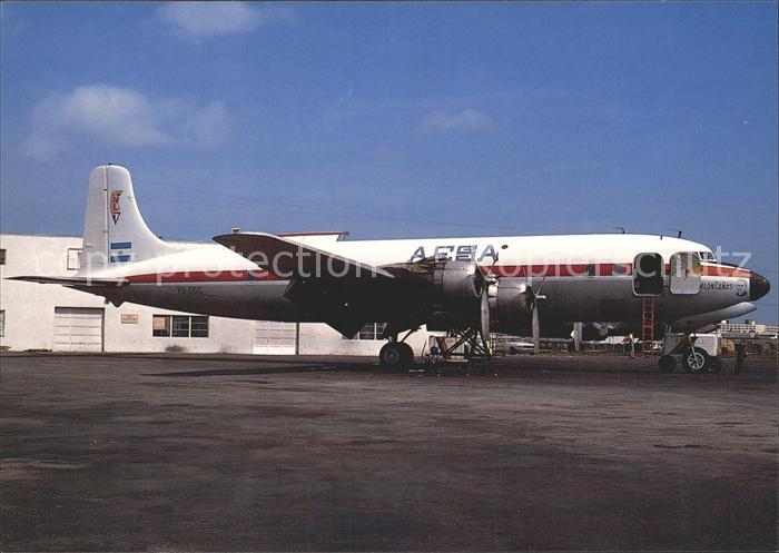 Flugzeuge Zivil AESA Airlines Douglas DC-6 BF YS-05C