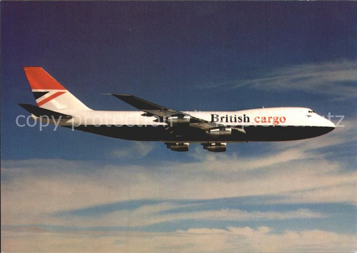 Flugzeuge Zivil British Cargo Boeing 747-236F G-KILO