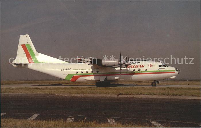 Flugzeuge Zivil Balkan Bulgarian Airlines Cargo Antonov AN-12 LZ-BAC c/n 3708