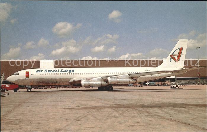 Flugzeuge Zivil Air Swazi Cargo Boeing 707-344C 3D-ASC c/n 19706