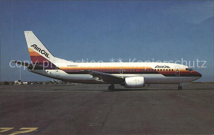 Flugzeuge Zivil Aircal Boeing 737-3A4