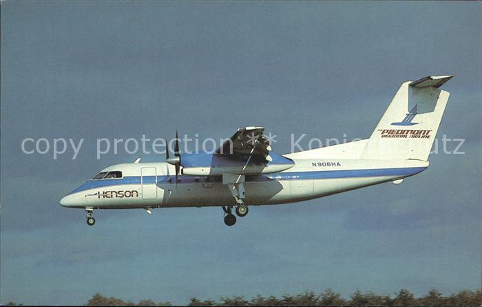 Flugzeuge Zivil Henson Piedmont Regional DHC-8-101 Dash