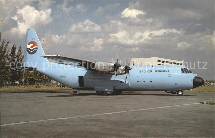 Flugzeuge Zivil St. Lucia Airways Lockheed L-382F Hercules J6-SL0 c/n 4129