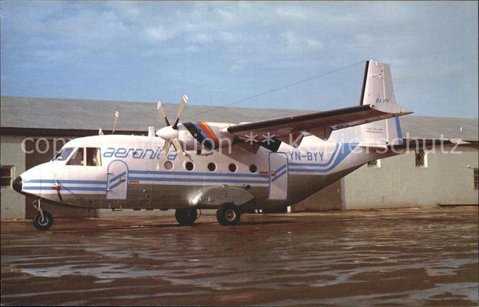 Flugzeuge Zivil Aeronica CASA 212 Srs. 200 Aviocar YN-BYY c/n 290