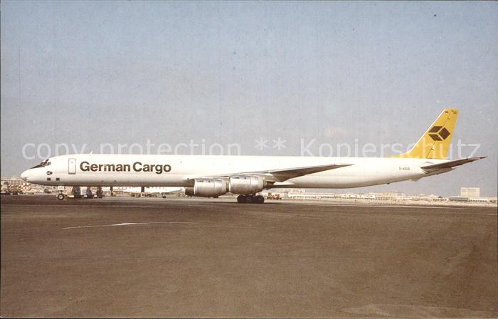 Flugzeuge Zivil German Cargo McDouglas DC-8-73AF D-ADUO c/n 46047