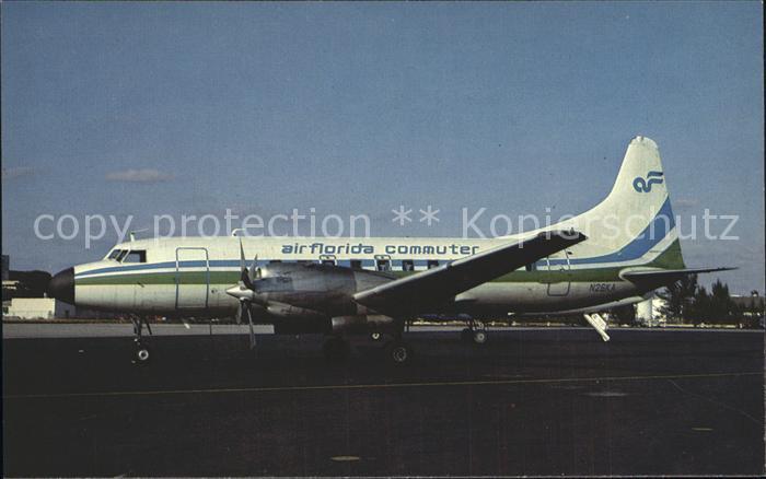 Flugzeuge Zivil Air Florida Commuter Convair 580